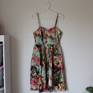 Boutique 1861 Knee Length Sweetheart Dress with Pockets Small